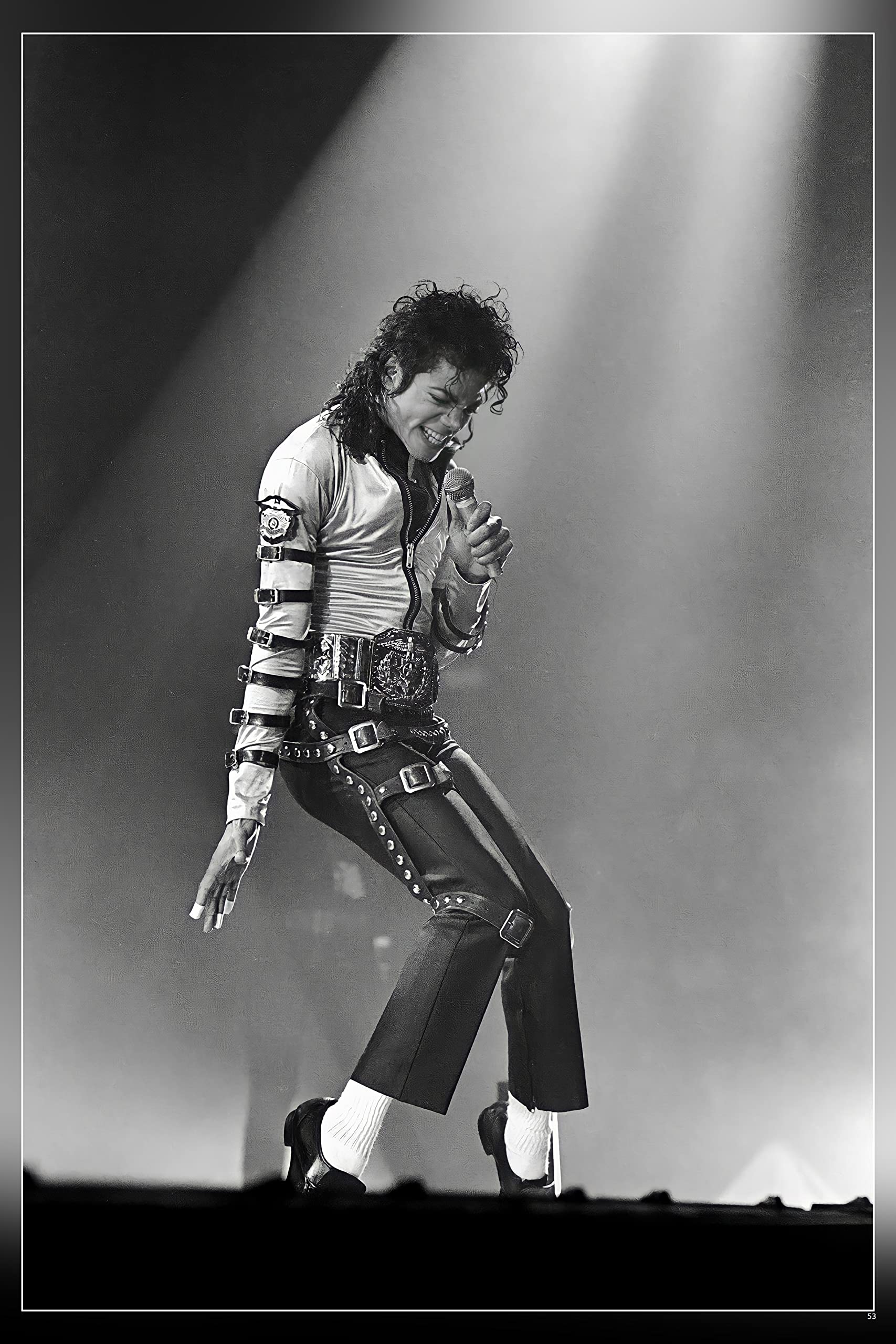 Rainfire Creation Michael Jackson Poster 12x18 Inch Gloss Finish